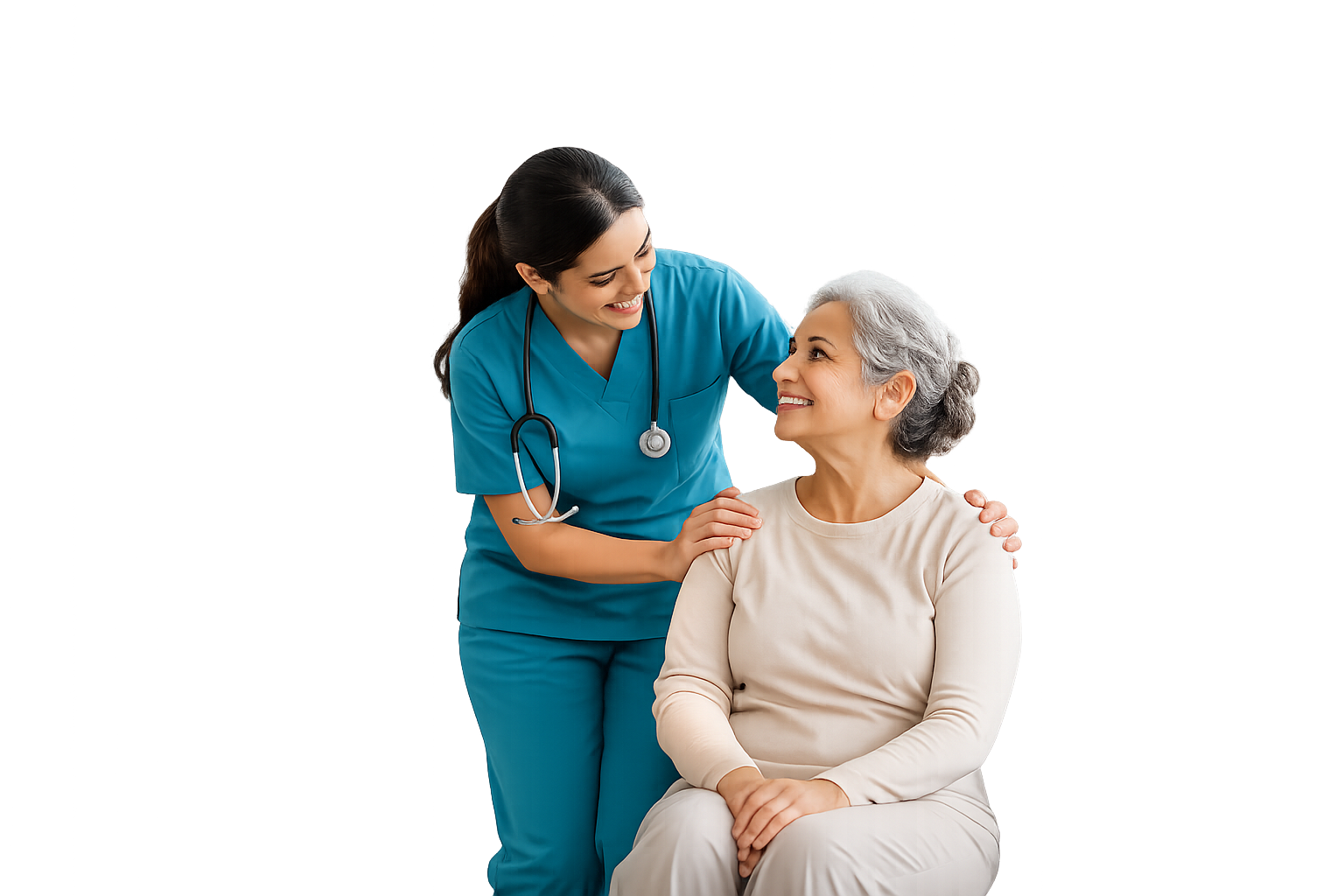 Largest home healthcare services in India providing nursing care, caregiver, ICU at home and elder care services